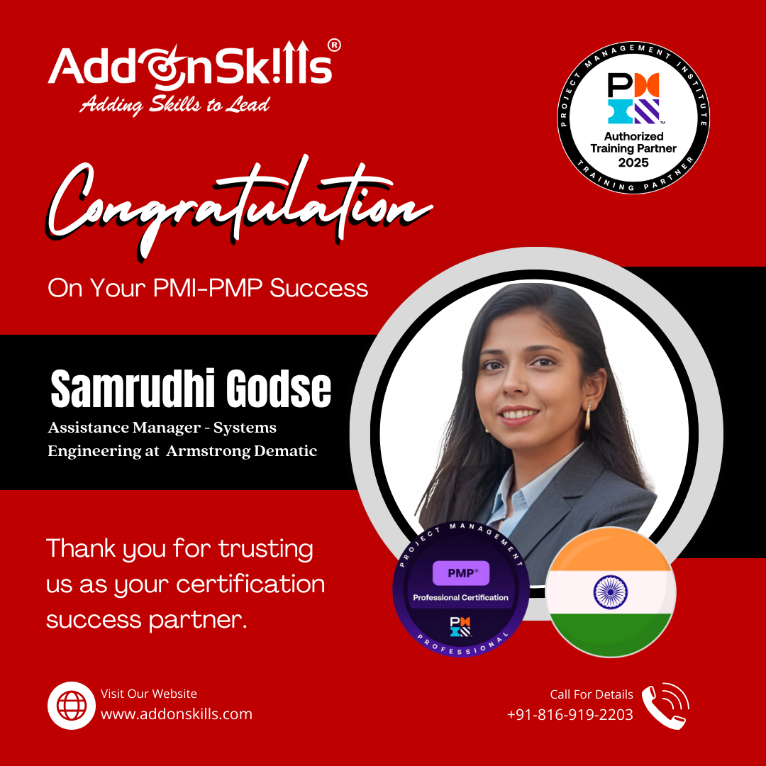 Congratulations Samrudhi Godse