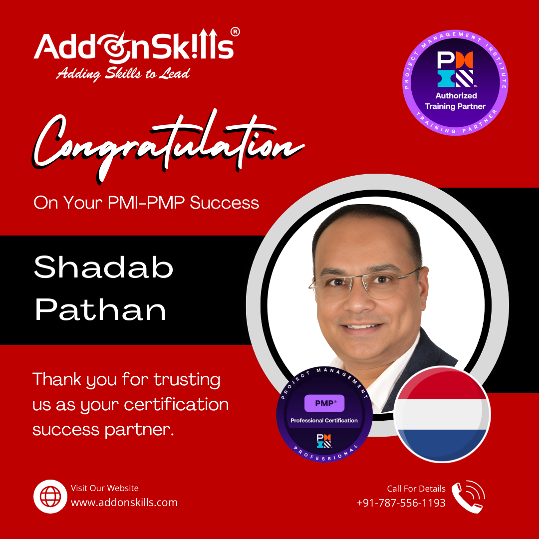 Congratulations Shadab Pathan